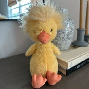 Jellycat Dorit Duckling Yellow Duck Stuffed Animal
